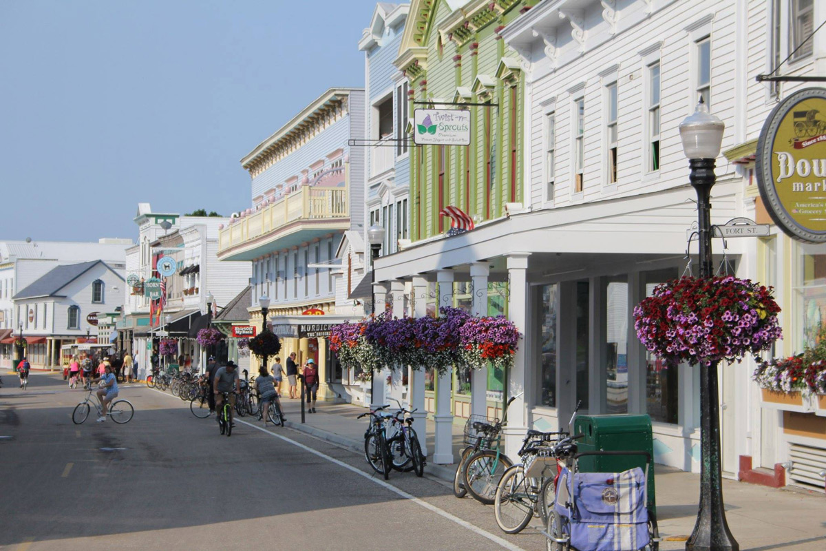 Mackinac Island Downtown