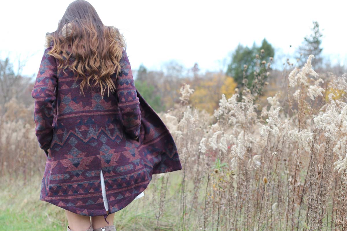 Aztec Coat Back