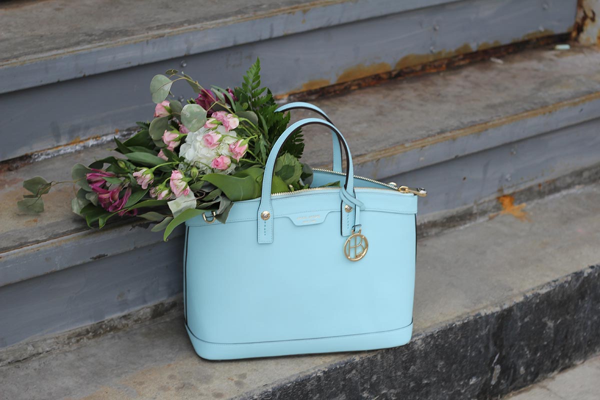 Blue Henri Bendel purse