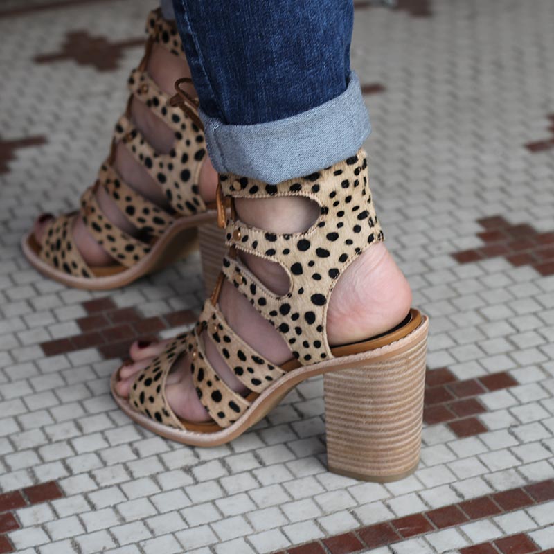 Dolce Vita Leopard Wedges