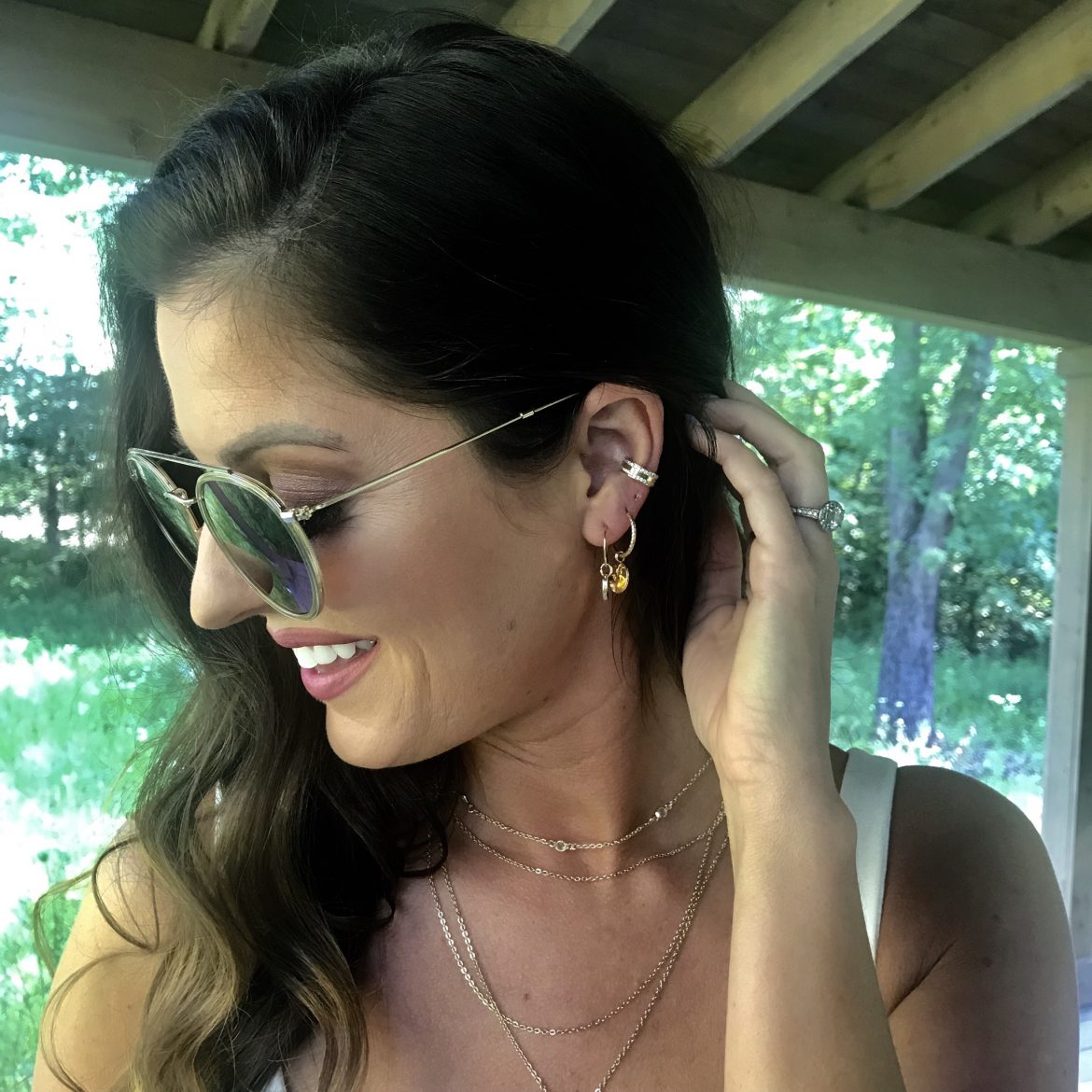 Ear Cuff + Sunnies