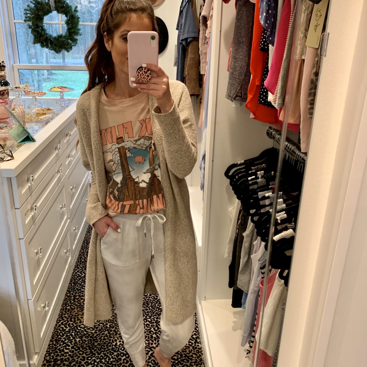 Pink Floyd Tee + Tie Dye Joggers