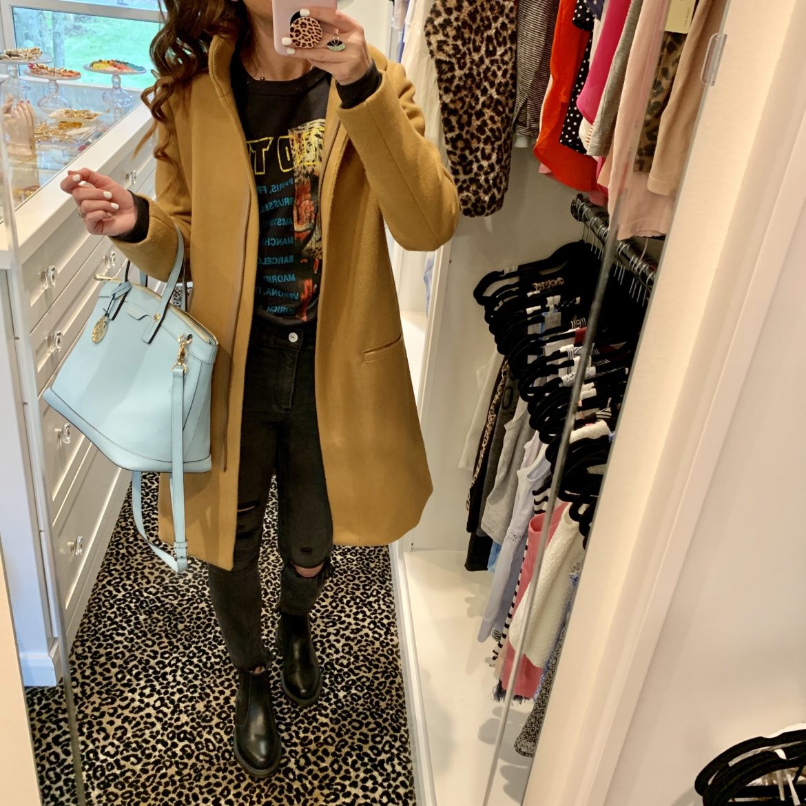 Doc Martens + Black Distressed Jeans