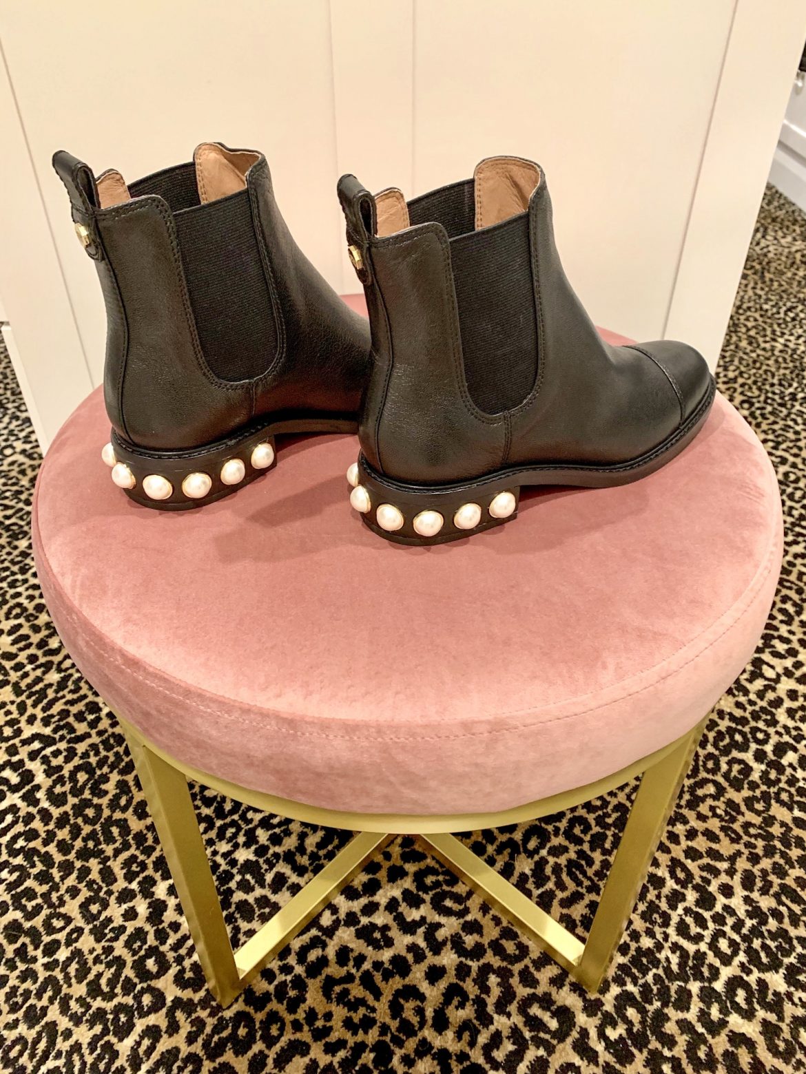 Pearl Detailed Booties